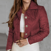 Temperament Long Sleeved Buttoned Jacket