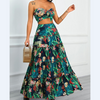 Retro Two-Piece Printing Suit