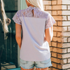 Sweet Lace Short Sleeve T-Shirt