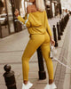 Casual Stitching Two-Piece Suit