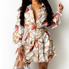 Fashion Printed Long Sleeve Dress