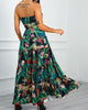 Retro Two-Piece Printing Suit