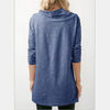 Solid Color Casual Long Sleeve Sweater