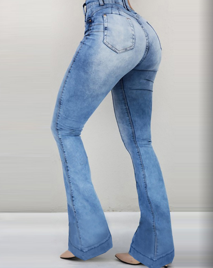 Retro Stretch Denim Jeans
