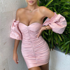 Off Shoulder Sexy High Waist Dress