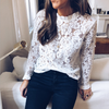 Lace Sexy Long-Sleeved Top