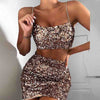 Sexy Sequins Sling Package Hip Two-Piece Set