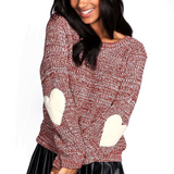 Women'S Round Neck Long Sleeve Knitted Sweaters