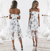 Women'S Printing Organza Dress