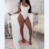 Sexy Swimsuit Gauze Two-Piece Beach Set