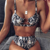 Sexy Fashion Snakeskin Swimsuit Bikini