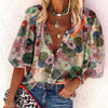 Elegant Cardigan Printed Shirt