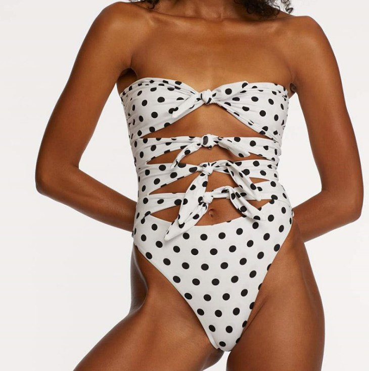 Sexy Elastic One-Piece Swimsuit