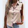 Casual Sexy Sleeveless Shirt Top