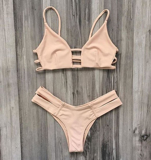 Sexy pink bikini