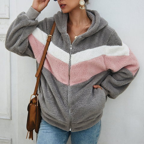 Fashion V-Neck Long-Sleeved Breasted Knit Cardigan Sweater Coat