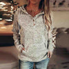 Casual Women'S Long Sleeve Hooded Pocket Sweater