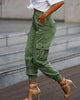 Fashion Loose Pocket Pants