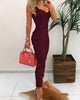 Sling Sexy V-neck Sleeveless jumpsuit