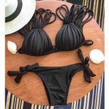 Sexy two-piece bikini swimsuit