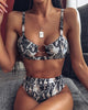 Sexy Fashion Snakeskin Swimsuit Bikini