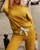 Casual Stitching Two-Piece Suit