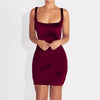 Sexy Sling Sleeveless Pack Hip Dress