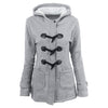 Women'S Long-Sleeved Thick Hooded Jacket