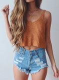 Loose knit camisole shirt