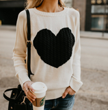 Women'S Solid Color Long Sleeves Knitted Sweaters