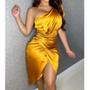 Women'S One-Shoulder Sexy Dress