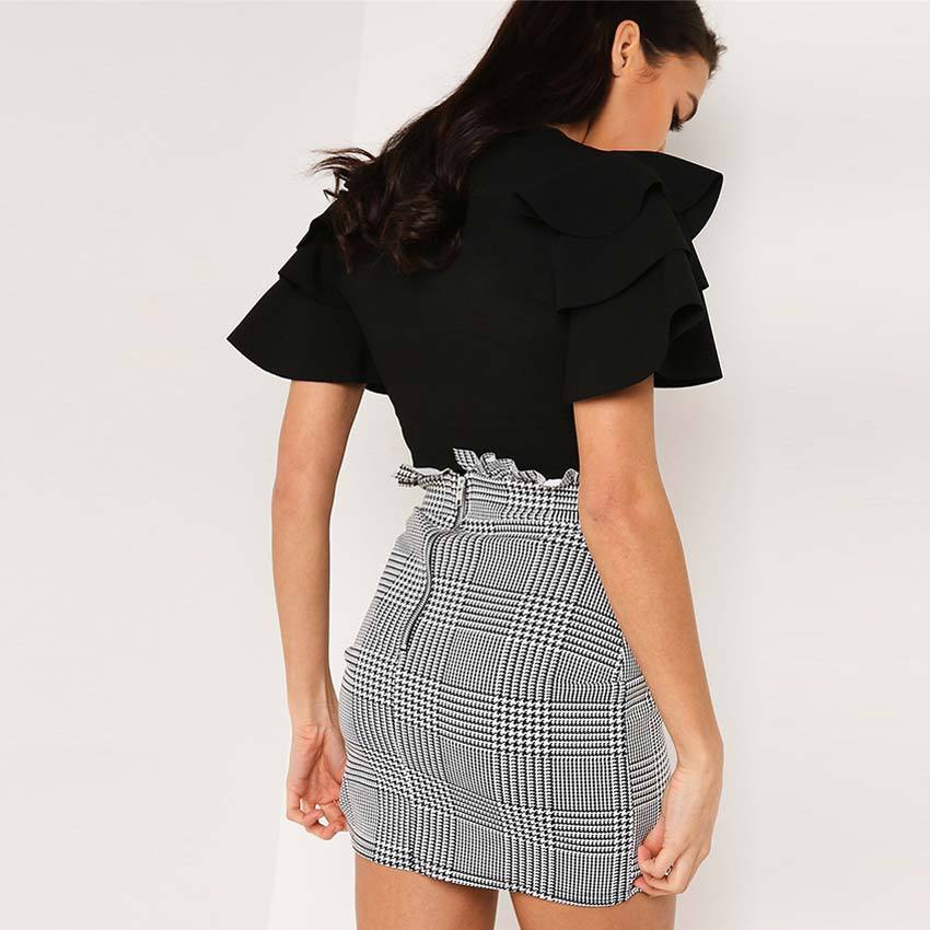 Women'S Sexy Zipper Skirts