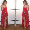 Fashion Sexy Printing Rompers Dress