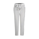 Fashion Bow Striped Pants