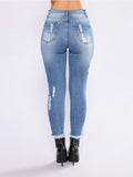 Women'S Fashion Blue Jeans