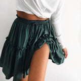 Women's Solid Color Sexy Skirt