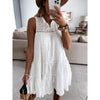 Sexy V-Neck Loose Casual Lace Dress