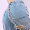 Women'S Iron Chain Cowboy Pants