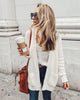 Loose Knit Long Sleeve Cardigan Sweater Coat