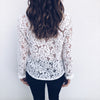 Lace Sexy Long-Sleeved Top