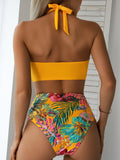 Sexy Printed Bikini Swimsuit