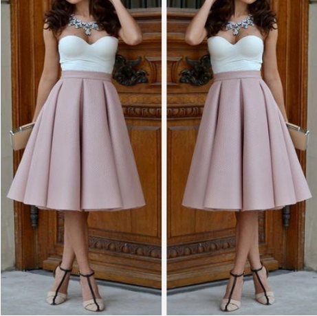 Elegant high waist sleeveless dress
