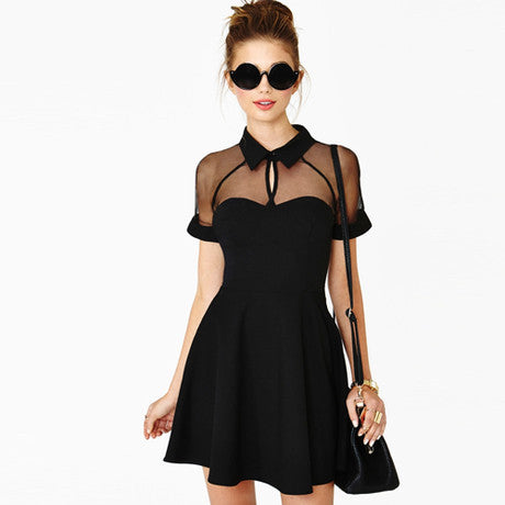 Fashion Plus Size Women Clothing Casual Short Sleeve O-Neck Mini Pink Black Velvet Dress Vestidos