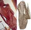 Fashion Backless Sequined Dresses