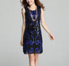 Slim Embroidered Dress