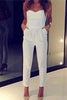 Spaghetti Strap Chic White Jumpsuit