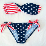 Flag Bandeau Bikini~Swimsuit
