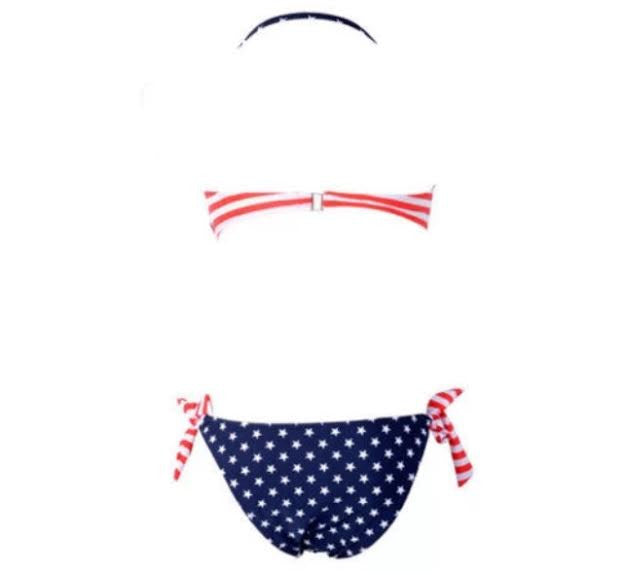 Flag Bandeau Bikini~Swimsuit
