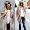 Taupe - Women's Long Oversized Loose Knitted Sweater Cardigan Outwear Coat New