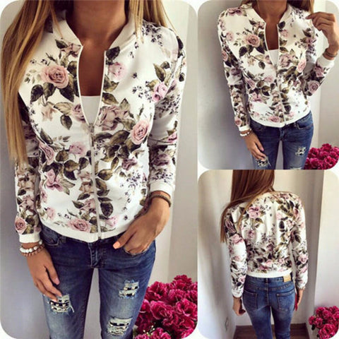 Casual Solid Color Long-Sleeved Jacket